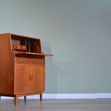 Vintage Midcentury 'Jentique' Teak Bureau / Cabinet Chest. Delivery. Modern