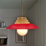 Vintage danish ufo flying saucer lamp space age