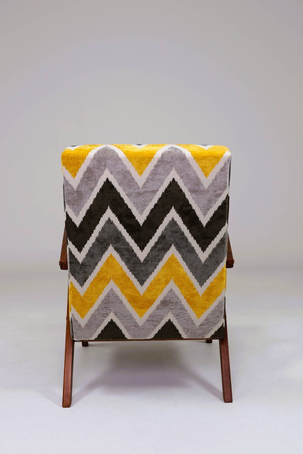 Vintage ethnic chic armchair modern design