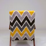 Vintage ethnic chic armchair modern design