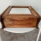 Antique solid oak bathroom cabinet from the early 20th century