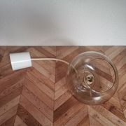 Suspension vintage globe en verre