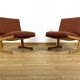 Chauffeuses Scandinave 1960 par Ditte & Adrian Heath Modèle 242 s