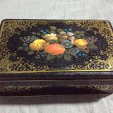 Vintage metal cookie box