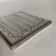 Vintage 1930 cigarette case Inca sterling silver 925 - 9.8 x 8.4 cm