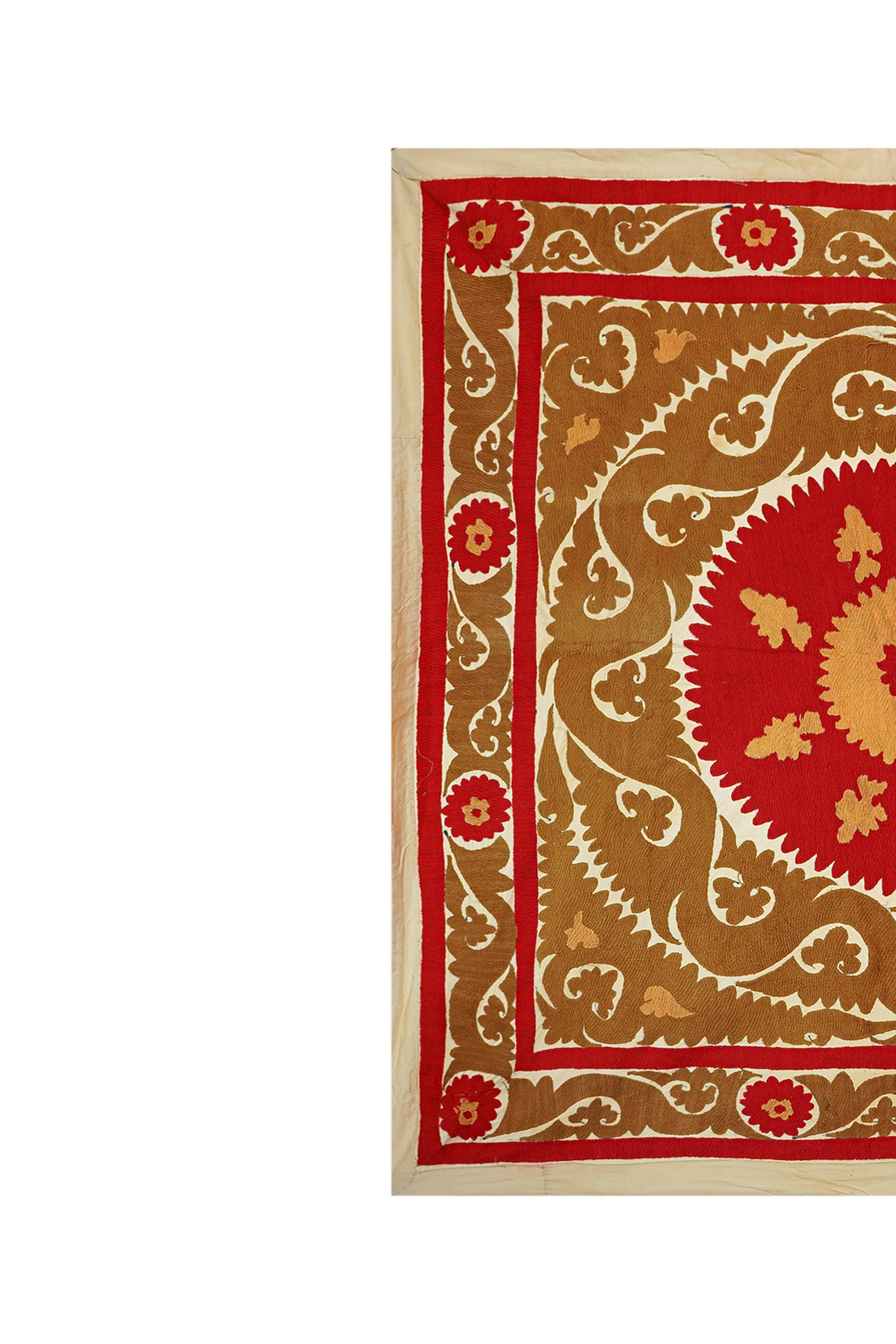 Vintage Turkish hand-knotted rug 152x158 cm