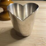 Silver-plated metal timbale Christofle