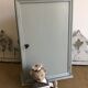 Wardrobe with interior drawers