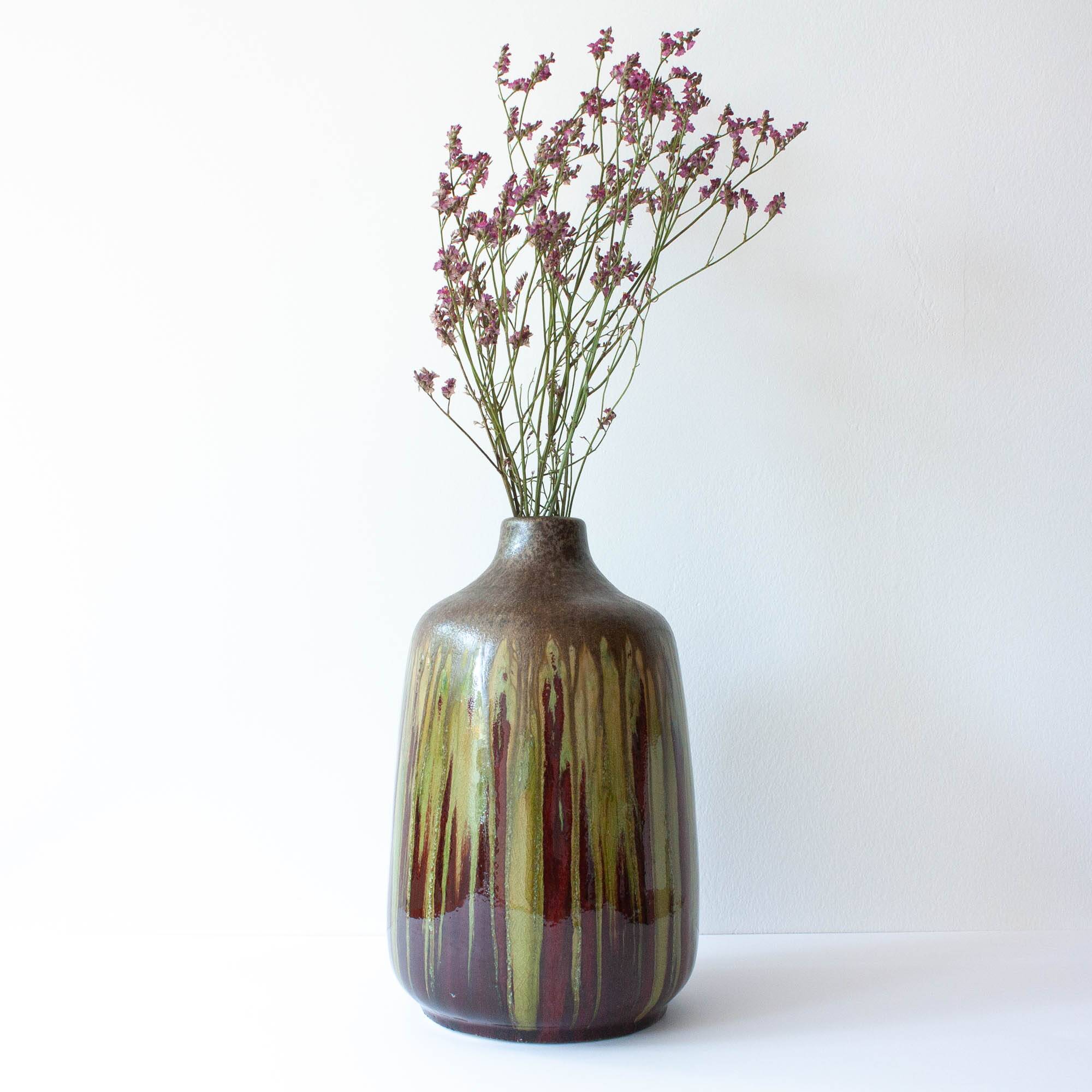 Vintage Lava Ceramic Vase, 1970's