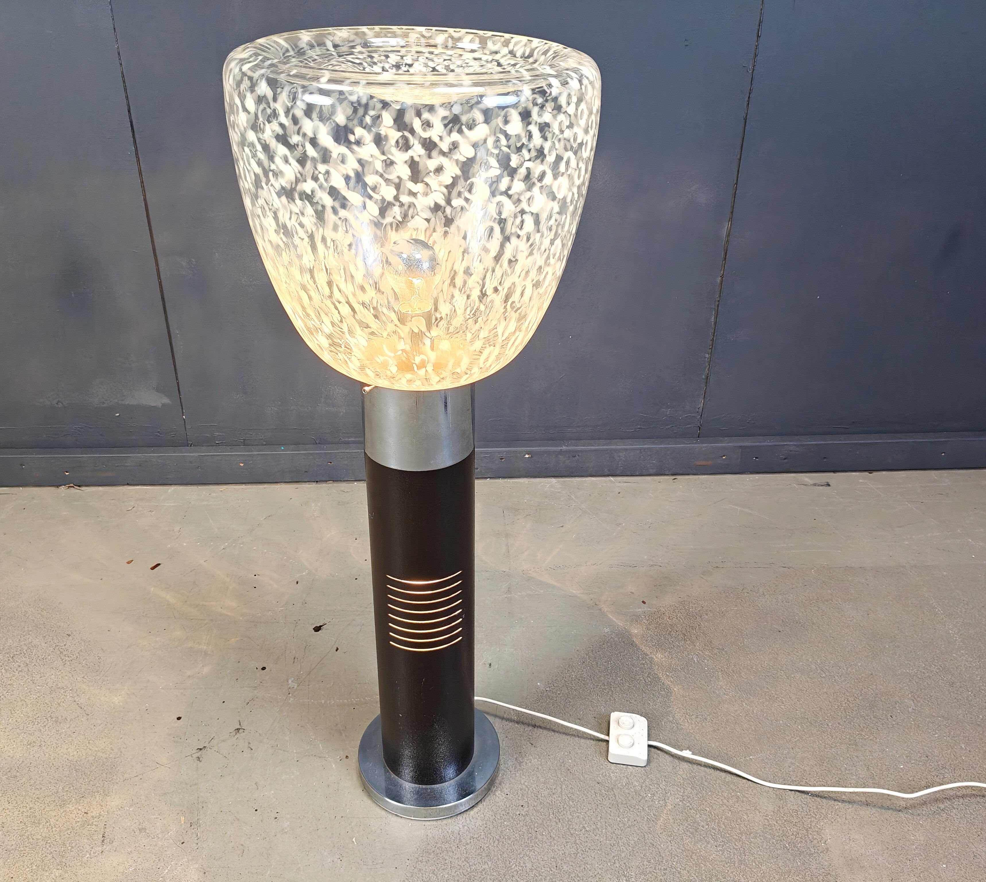 Vintage floor lamp by Mazzega, 1960s