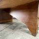 2 Showcases furniture of loom with drawers oak wood jewelry Art Deco 1930' compass feet