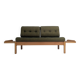 Lit de repos du milieu du siècle avec côtés coulissants, années 1960