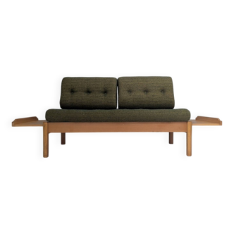 Lit de repos du milieu du siècle avec côtés coulissants, années 1960