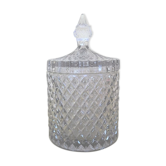 Chiseled glass candy
