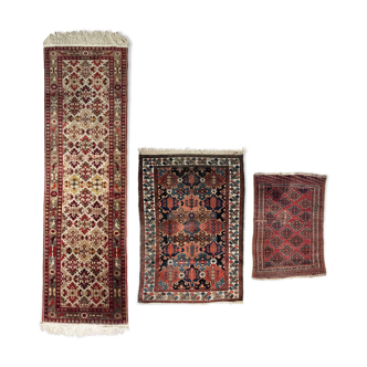 Lot de 3 tapis