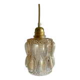 Vintage amber glass walker