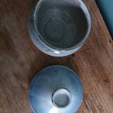 Ceramic pot, signed Atch, Chantal and Thierry Robert