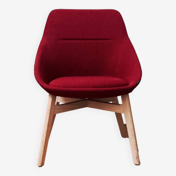 Chaise design Ezy Wood Low, Christophe Pillet
