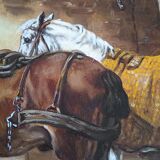 José Selles Alemany (born in 1937) Oil on panel - 19 x 32 cm - signed