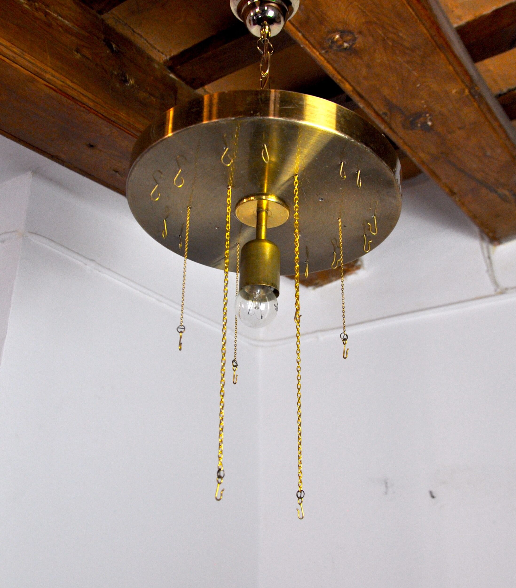 Bicolor chandeliers waterfall by zero quattro, orange and transparent murano glass, italy, 1970