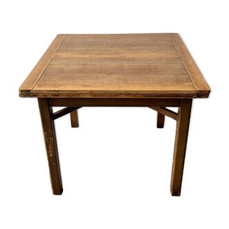 1930’s vintage oak draw leaf dining table