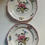 Dessert plates Vieux Saint-Amand