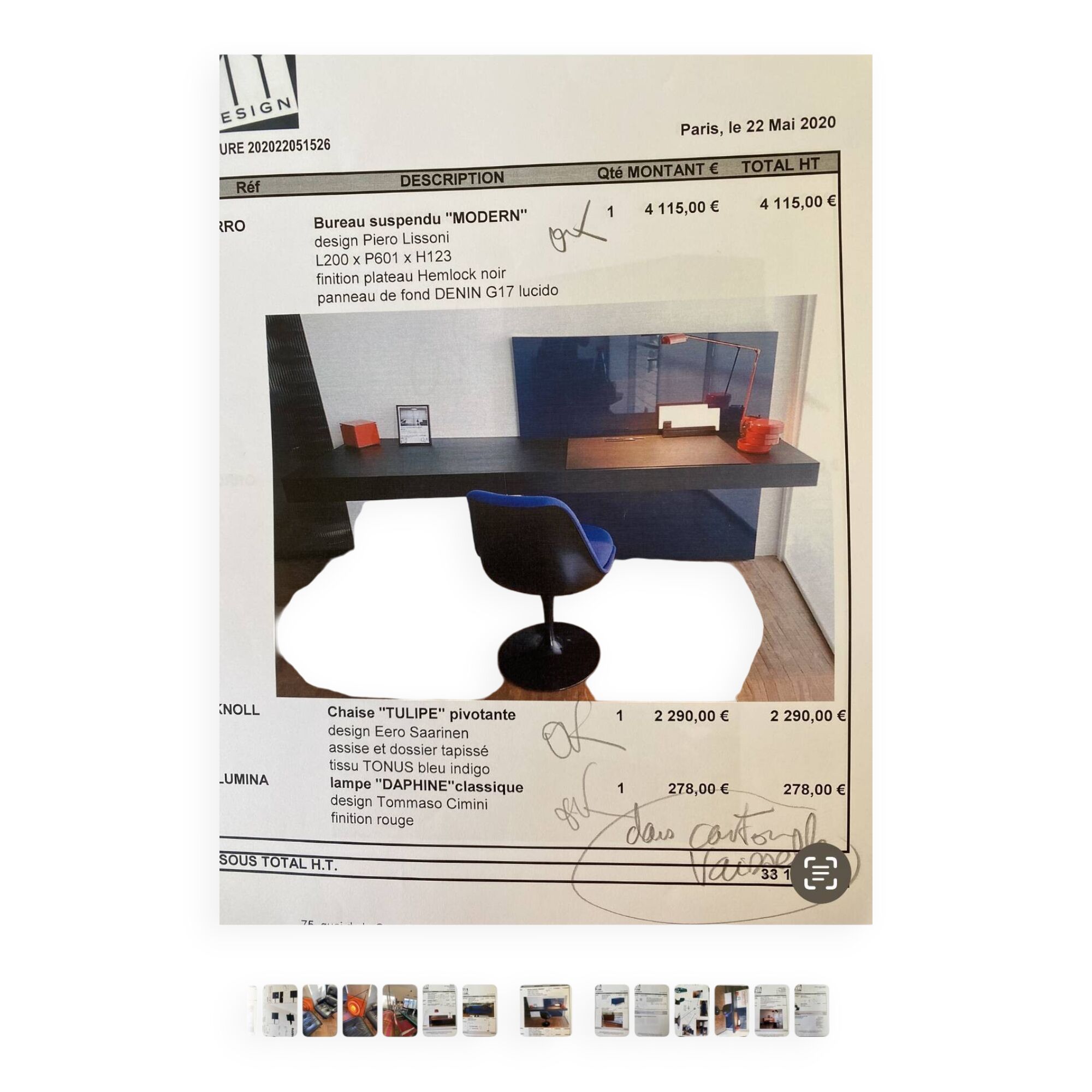 Bureau Pierro Lissoni Aero
