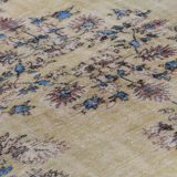 Anatolian handmade vintage rug 276 cm x 177 cm