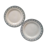 Set of 2 cake dishes iron earth Salins