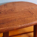 Tabouret tripode chêne massif - brutaliste