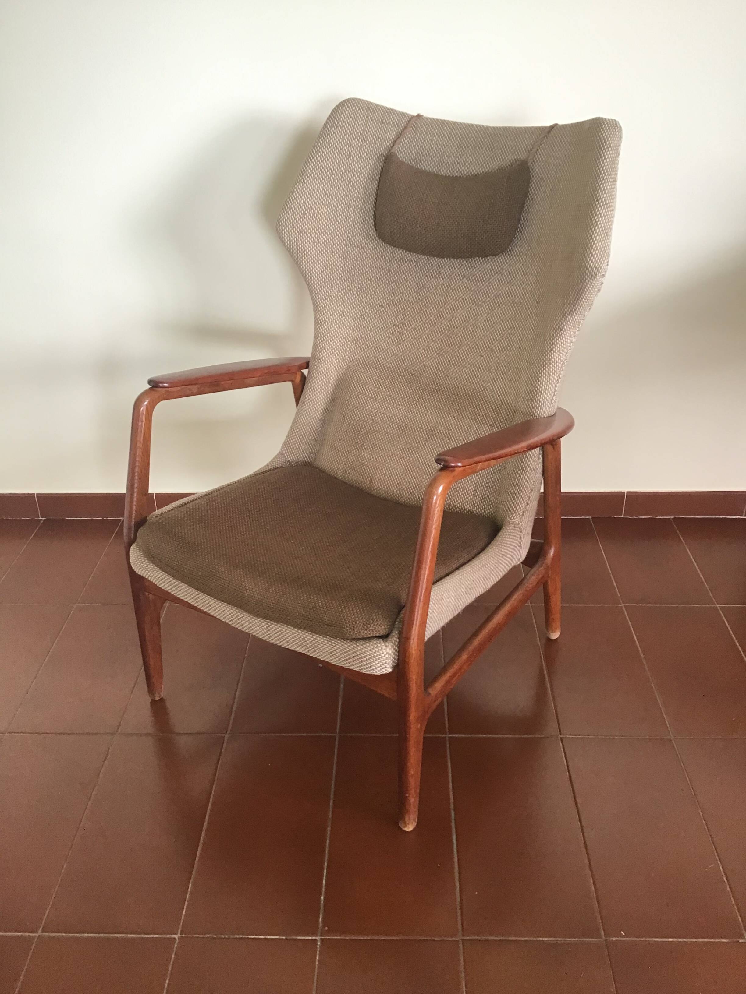 Scandinavian armchair by Aksel Bender Madsen for Bovenkamp, 1950