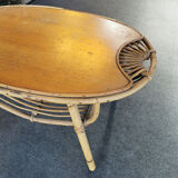 Rattan coffee table