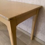 Old painted wooden table