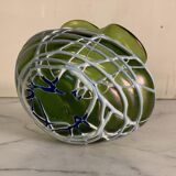 Vase in colored glass