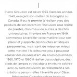Pierre Giraudon vintage inclusion lamp