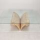 Magnussen ponte mactan stone coffee table, 1980s