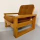Set of 2 Swedish design pine armchairs by Roland Wilhelmsson, 1970s