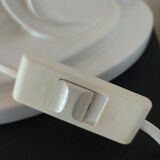 1970s lamp. Nude Art Deco style. 67cm.