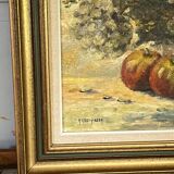 Oil on canvas - flowers - Abguillerm