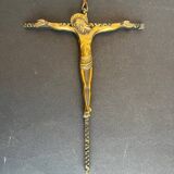 Gilded bronze crucifix