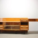 Modular desk and mid-century storage unit by Mojmír Požár, UP Závody, 1960s