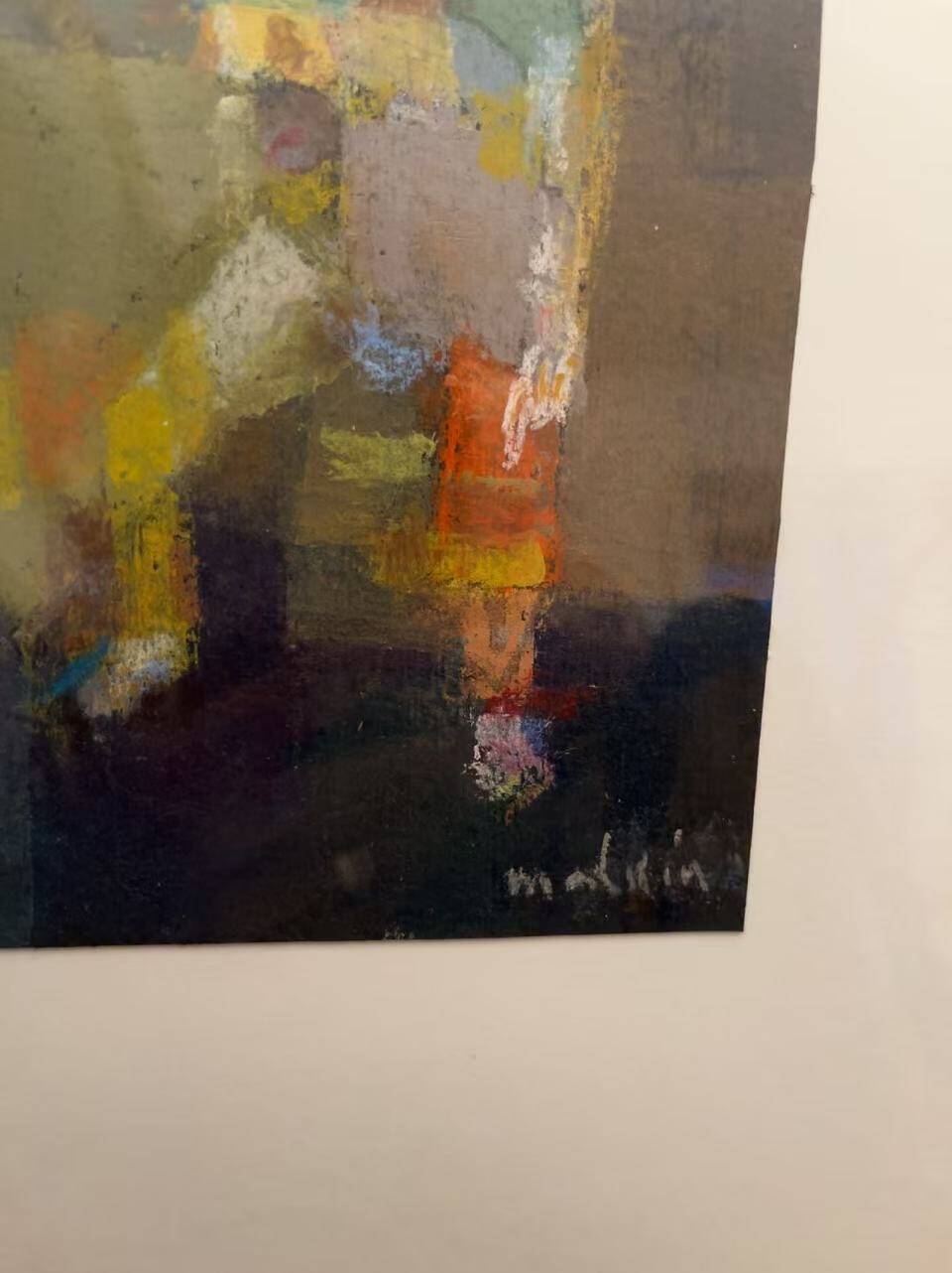 Peinture à l'huile, Figure lyrique, David Malkin