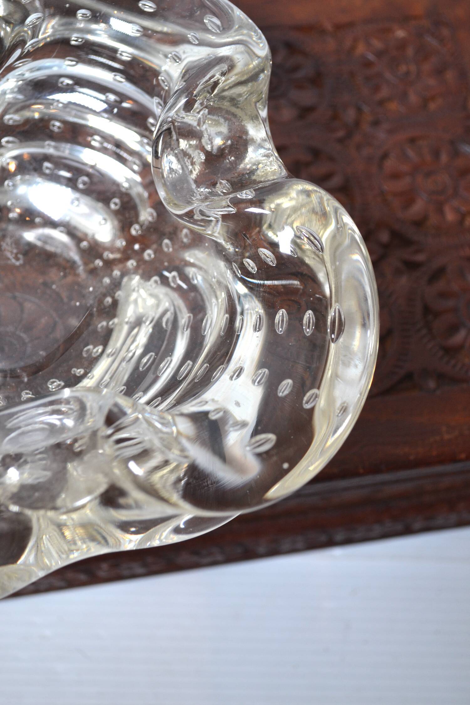 Murano glass ashtray