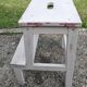 Wooden step for workshop