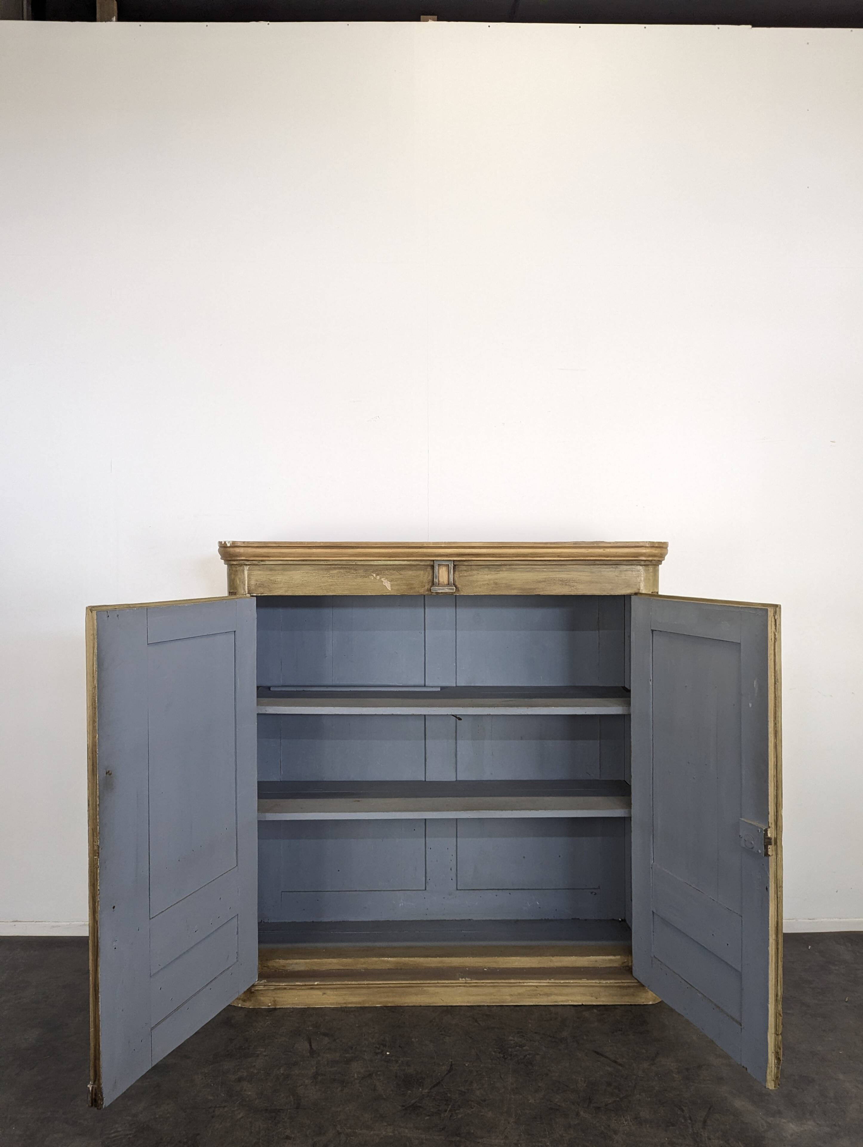 Low reclaimed wardrobe