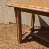 Light oak coffee table