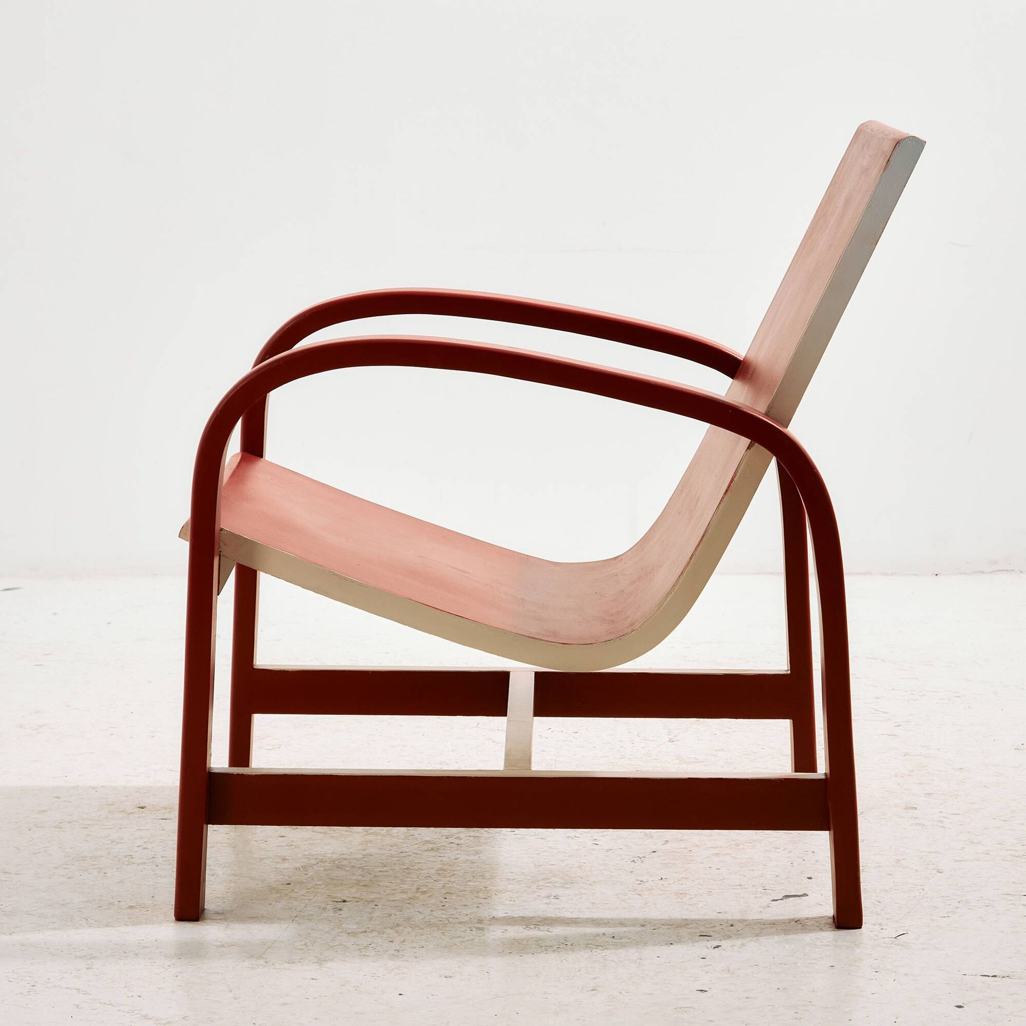 Beech armchair