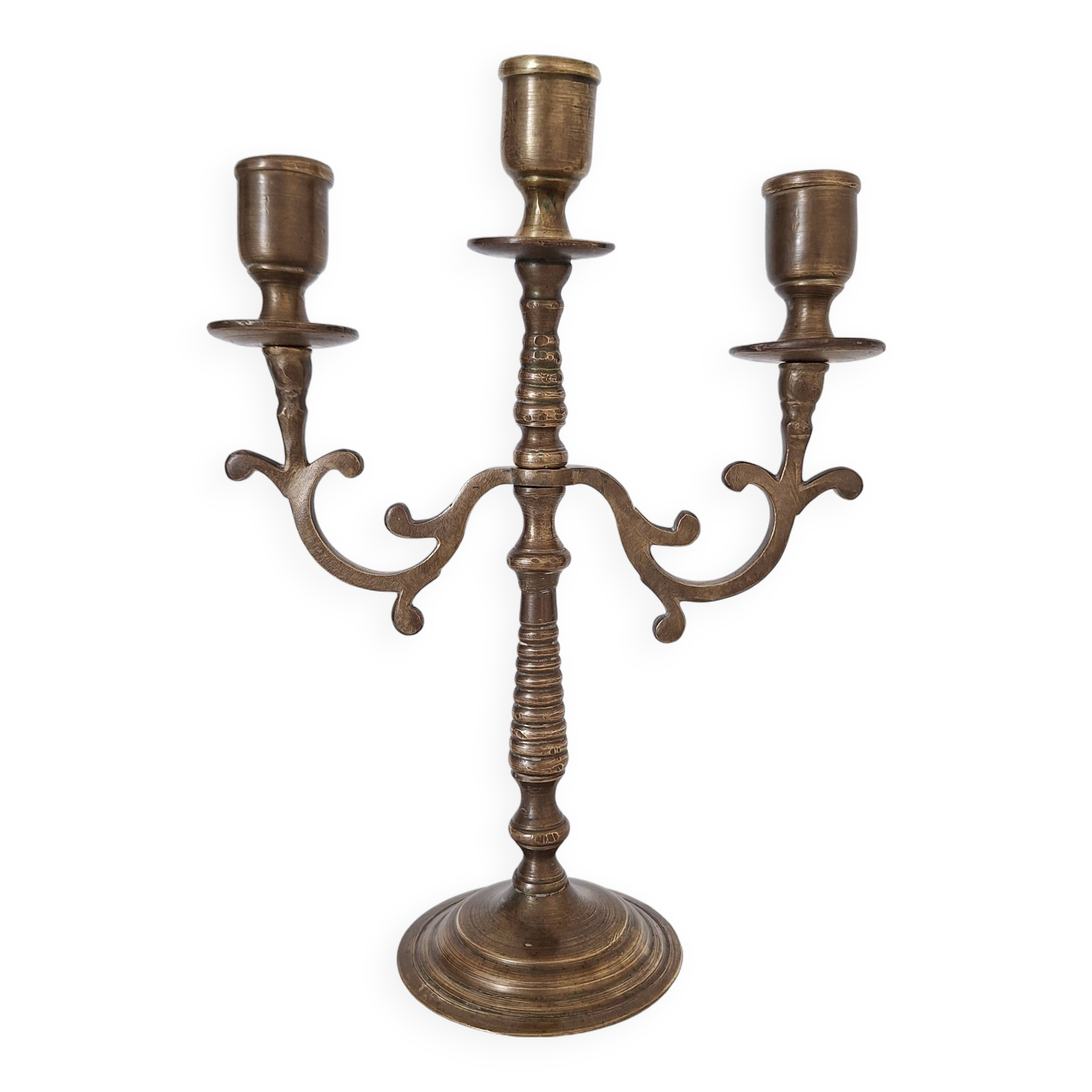 Vintage brass candlestick
