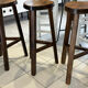 Set of 3 Vintage Brutalist Bar Stools from the 1970s