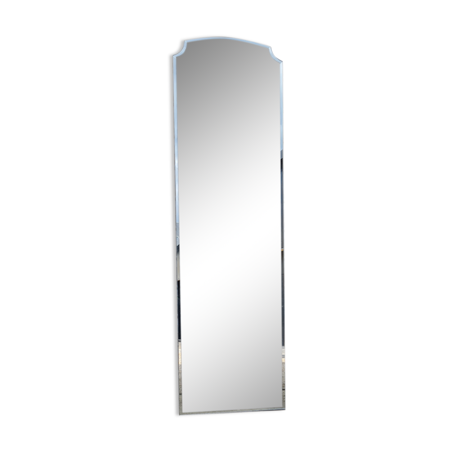 Art deco beveled mirror 42x142cm